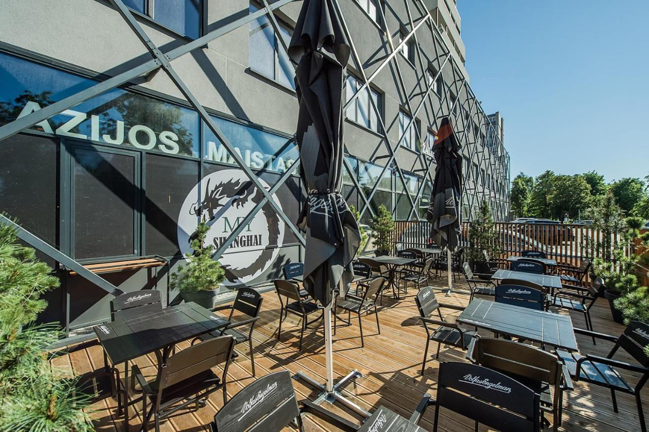 Zaliakalnio Terasos Apartamentai Каунас Екстериор снимка