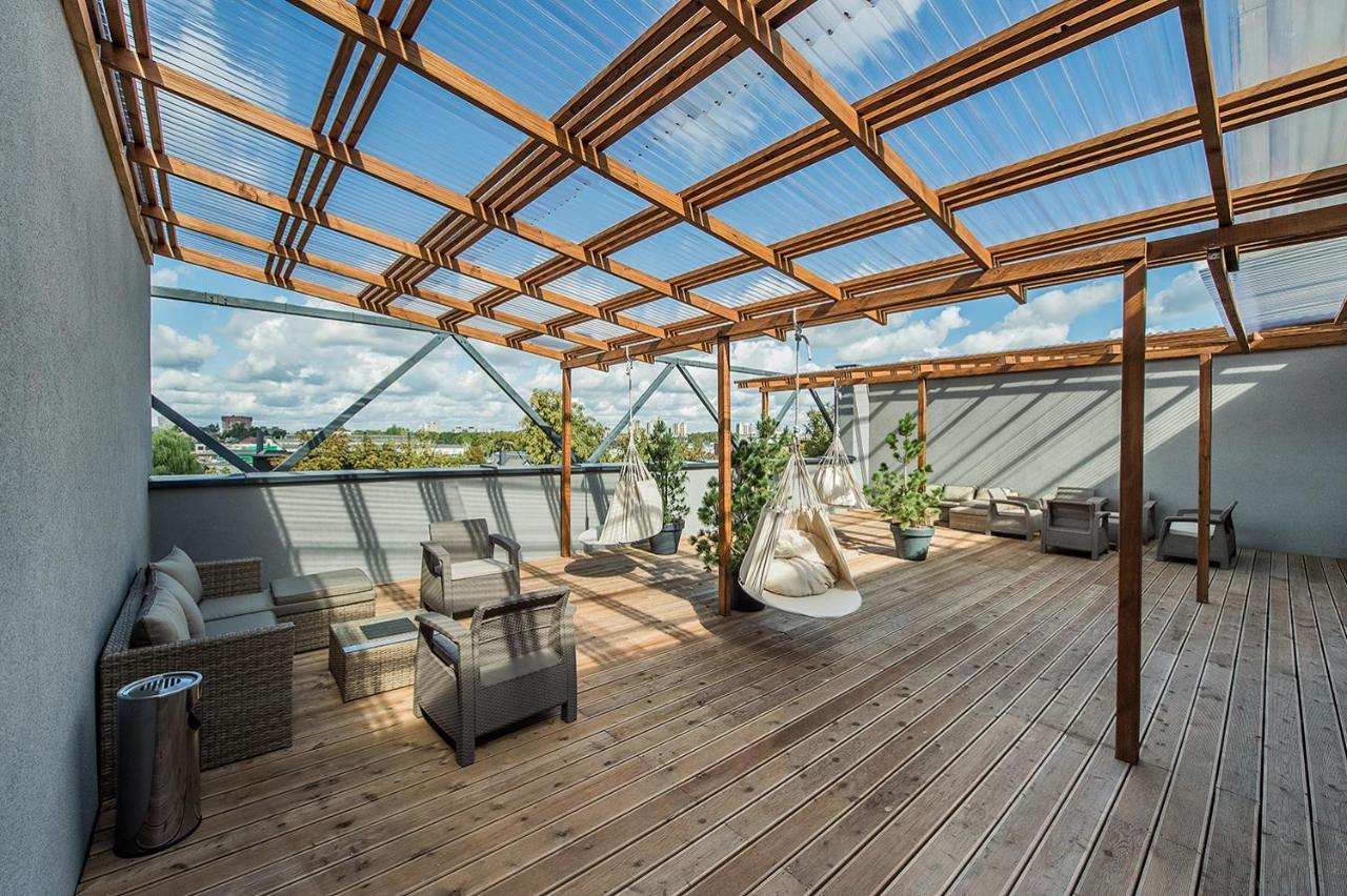 Zaliakalnio Terasos Apartamentai Каунас Екстериор снимка