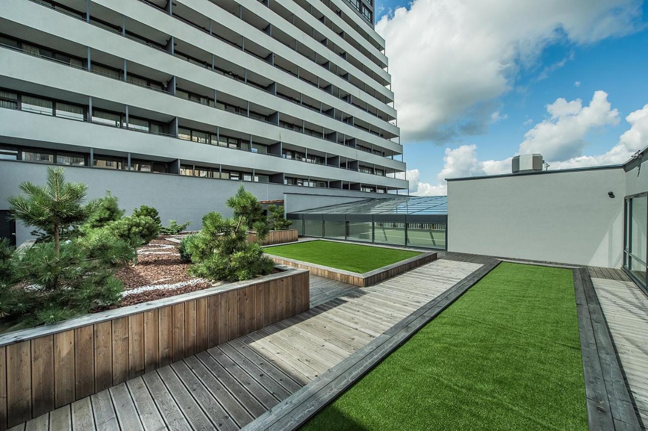 Zaliakalnio Terasos Apartamentai Каунас Екстериор снимка