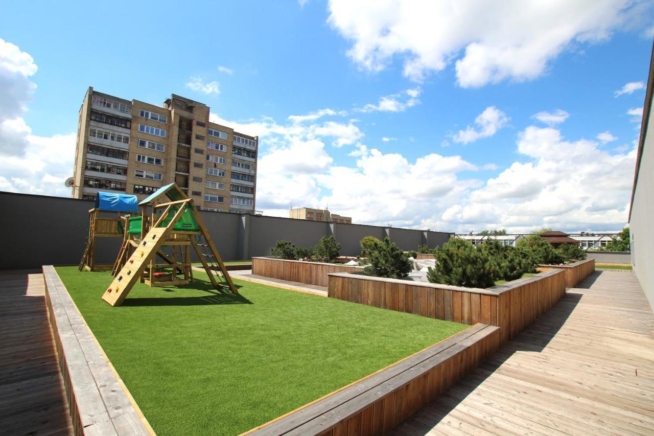 Zaliakalnio Terasos Apartamentai Каунас Екстериор снимка