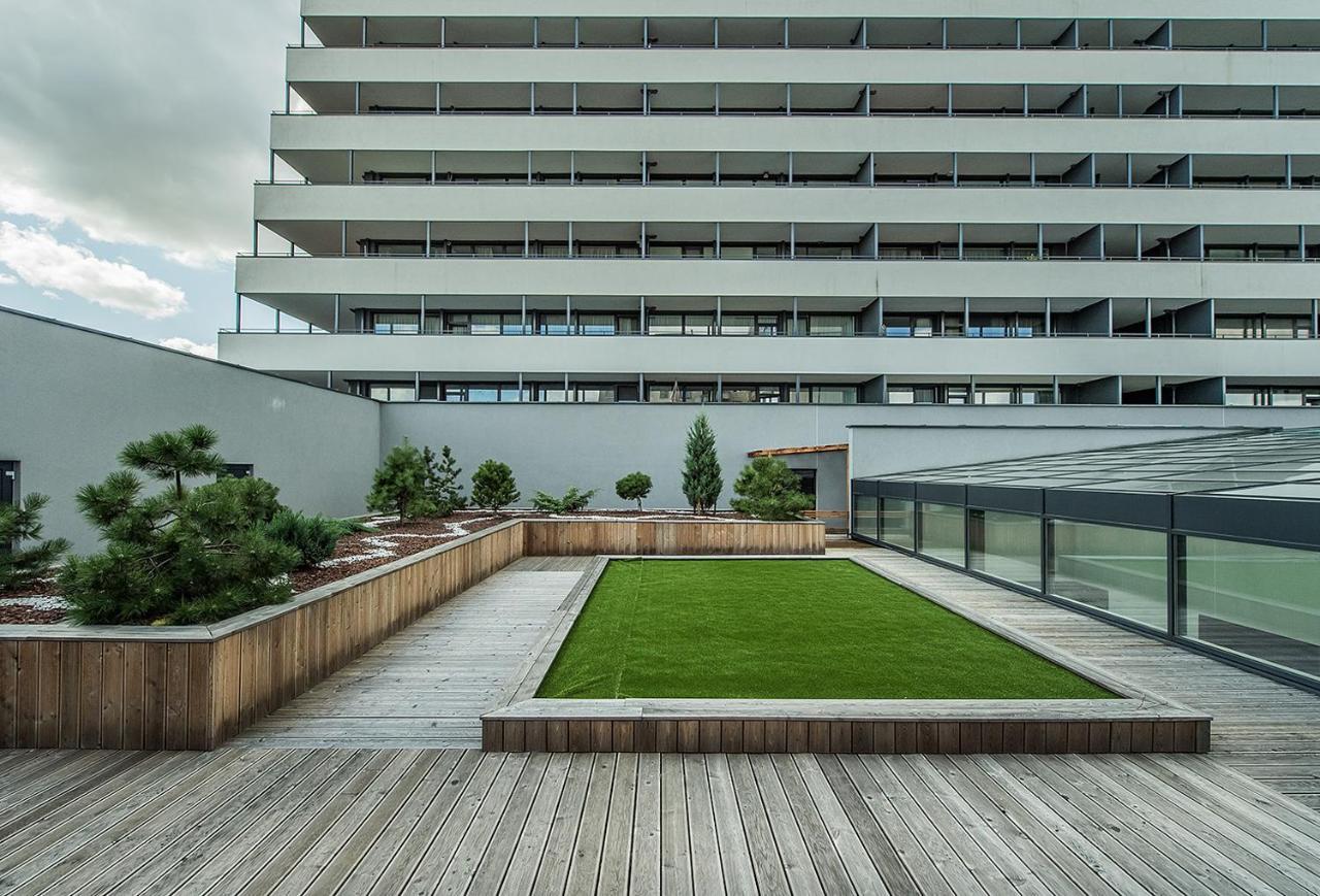 Zaliakalnio Terasos Apartamentai Каунас Екстериор снимка