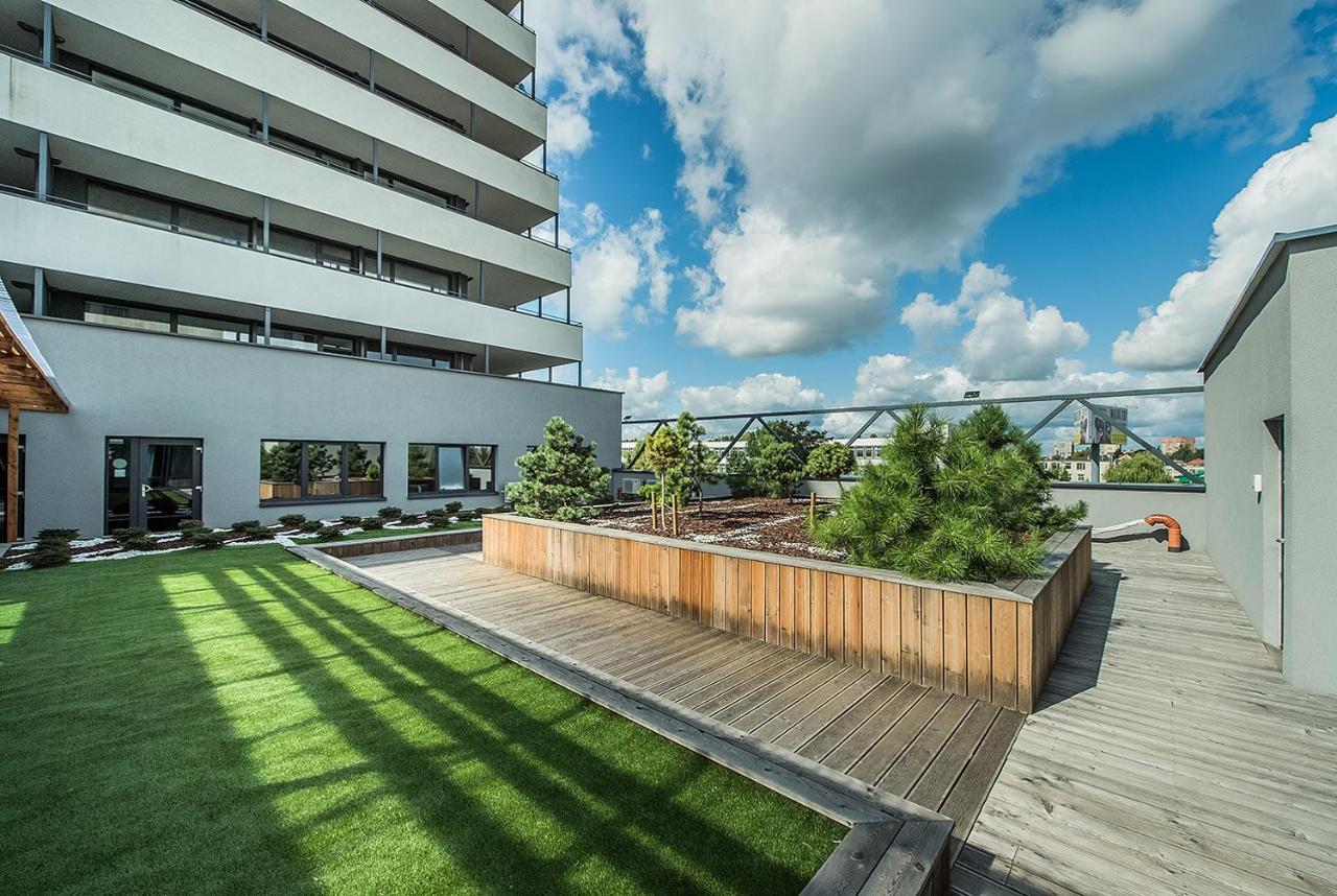 Zaliakalnio Terasos Apartamentai Каунас Екстериор снимка